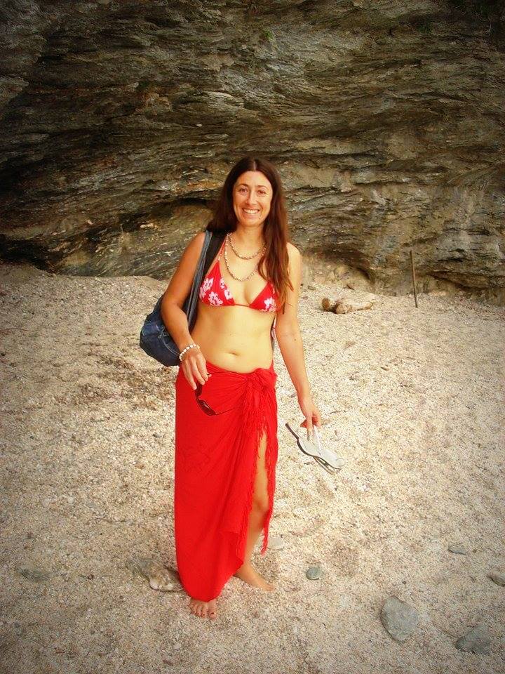 Goddess Hara on the beach